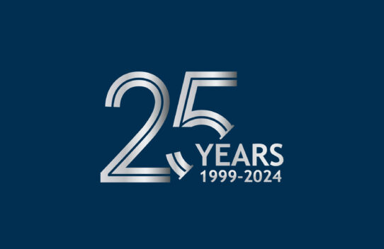 Temples 25th Anniversary logo